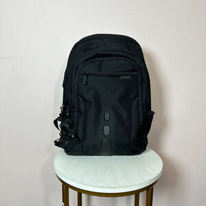 TARGUS‎ Black Laptop Backpack Travel Work School Bag Padded Straps